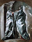 El Greco The Visitation oil